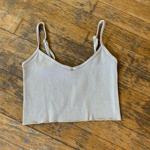 Free People cropped tank top